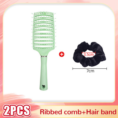 Juuksehari Juuste Peanaha Massaažikamm Naiste Märg Kuiv Lokkis Detangle Juuksehari Salongi Juuksurile Stiilitööriistad Kohevad juuksed