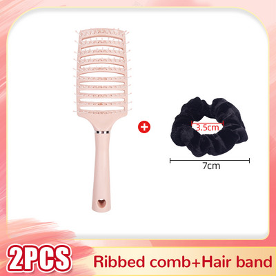 Juuksehari Juuste Peanaha Massaažikamm Naiste Märg Kuiv Lokkis Detangle Juuksehari Salongi Juuksurile Stiilitööriistad Kohevad juuksed