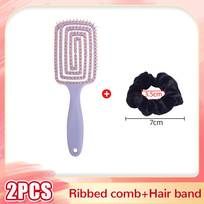 Juuksehari Juuste Peanaha Massaažikamm Naiste Märg Kuiv Lokkis Detangle Juuksehari Salongi Juuksurile Stiilitööriistad Kohevad juuksed