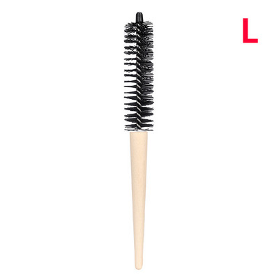 Mala okrugla četka za kosu Pro Salon Teasing Back Četke za kosu Wood Slimline Comb Četka za kosu Extension Frizerski alat za oblikovanje DIY