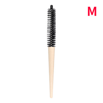 Mala okrugla četka za kosu Pro Salon Teasing Back Četke za kosu Wood Slimline Comb Četka za kosu Extension Frizerski alat za oblikovanje DIY