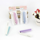 1 tk kaasaskantav kokkupandav kamm juuksehari antistaatilised kammid reisi juuksehari nisuõlest kokkupandav juuksuri stiilitööriist