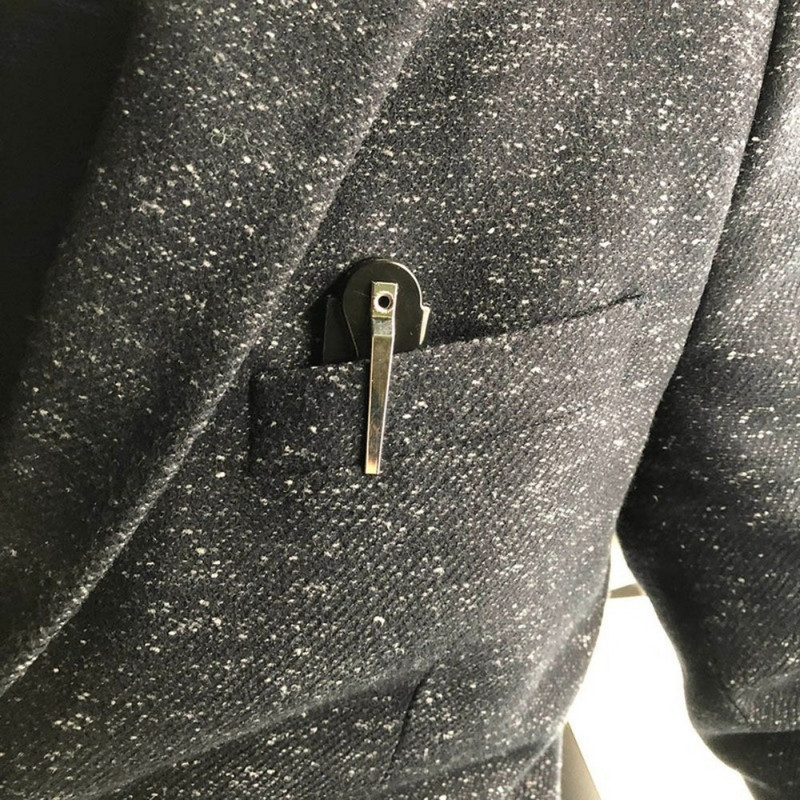 Uus 4 stiilis kokkupandav juuksekamm, taskuklamber Juuksed vuntsid habemekamm juuste kujundamise tööriist Juuksuri kamm ja peegeltööriistad