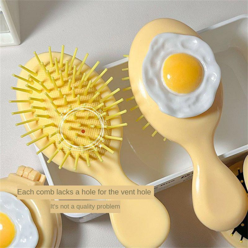 1 kom. slatki mini sklopivi češljevi za kosu s ogledalom, prijenosni za putovanja, masažni češalj za žene, djevojke, četke za kosu, dodaci za oblikovanje