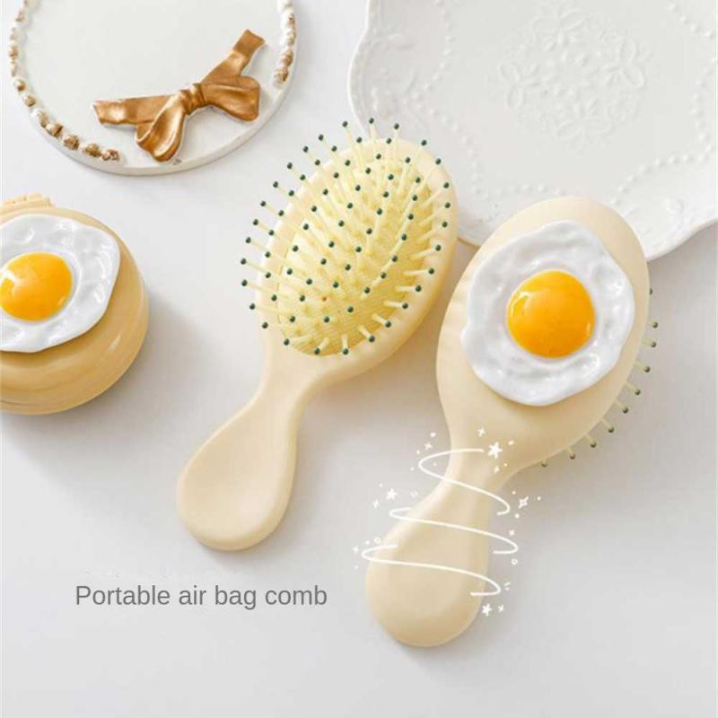 1 kom. slatki mini sklopivi češljevi za kosu s ogledalom, prijenosni za putovanja, masažni češalj za žene, djevojke, četke za kosu, dodaci za oblikovanje