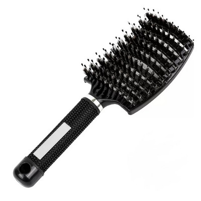 Kumer tuulutushari, metssiga harjased naiste peanaha massaažikamm juuksehari märg lokkis salongi juuksuri stiilitööriistad