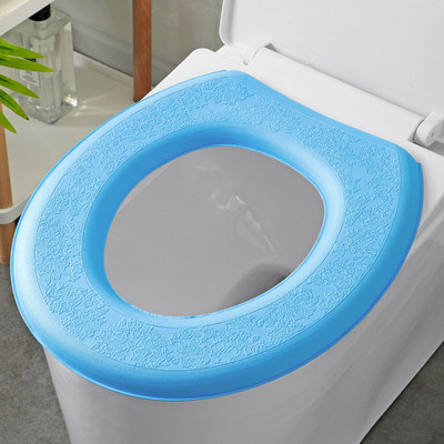 Toaletná podložka EVA, vodotesná podložka na toaletné sedadlo pre domácnosť, penová zahustená podložka, hygienické príslušenstvo