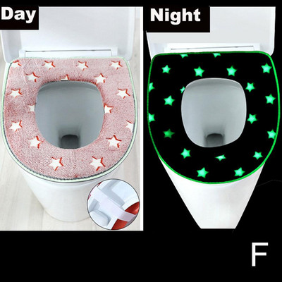 Helendav WC-istme kate Pehme soe matt Universaalne Eemaldatav Vannitoa Tõmblukuga kate Pestavad WC-tarvikud P8G1