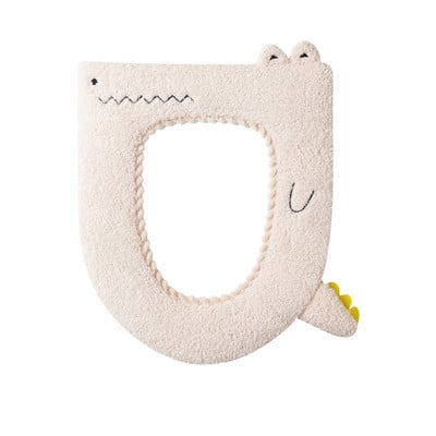 Cartoon WC-istmekatte matt, soe pehme pestav, tihedalt kasutatav matt, istmekorpus WC-poti kate, bidee kate Vannitoa tarvikud