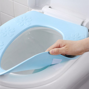 Αδιάβροχο κάλυμμα καθίσματος τουαλέτας Υψηλός αφρός EVA Απλή λεκάνη τουαλέτας Τύπος O Μαξιλαράκι για τουαλέτες μπάνιου Αξεσουάρ Άνεση σπιτιού