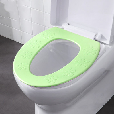 Αδιάβροχο κάλυμμα καθίσματος τουαλέτας Υψηλός αφρός EVA Απλή λεκάνη τουαλέτας Τύπος O Μαξιλαράκι για τουαλέτες μπάνιου Αξεσουάρ Άνεση σπιτιού