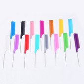 Nõela terava sabaga juuksekamm Antistaatiline juuksevärvipintsel Professionaalne juuksuri juuksekamm Salongi Juuksuri Juuksekujundustööriist