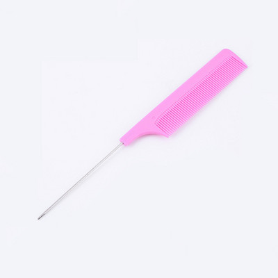 Nõela terava sabaga juuksekamm Antistaatiline juuksevärvipintsel Professionaalne juuksuri juuksekamm Salongi Juuksuri Juuksekujundustööriist