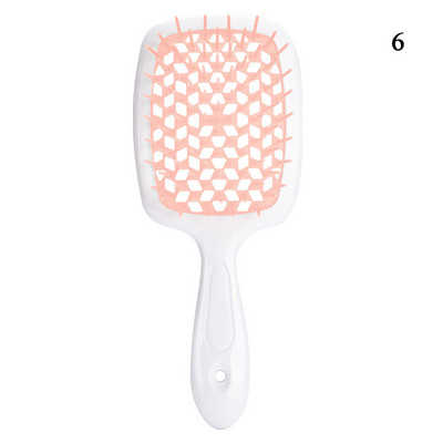 Laiade hammastega peanaha massaažikammid õõnsad lokkis juuksehari juuksurikammid Professionaalne peanaha masseerija juuste kujundamise tööriist