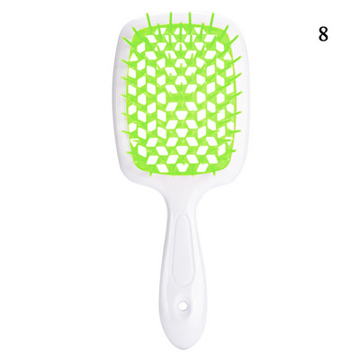 Laiade hammastega peanaha massaažikammid õõnsad lokkis juuksehari juuksurikammid Professionaalne peanaha masseerija juuste kujundamise tööriist