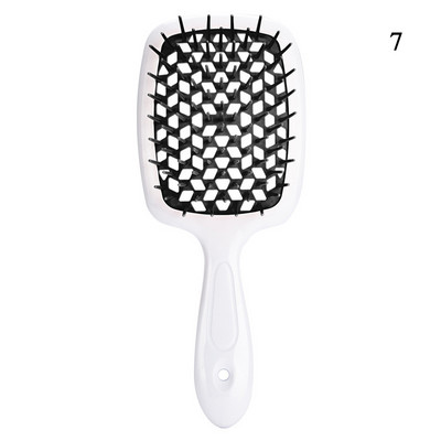 Laiade hammastega peanaha massaažikammid õõnsad lokkis juuksehari juuksurikammid Professionaalne peanaha masseerija juuste kujundamise tööriist