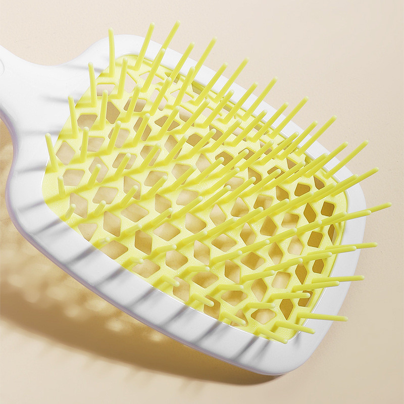 Laiade hammastega peanaha massaažikammid õõnsad lokkis juuksehari juuksurikammid Professionaalne peanaha masseerija juuste kujundamise tööriist