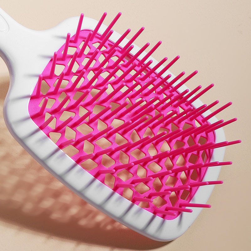 Laiade hammastega peanaha massaažikammid õõnsad lokkis juuksehari juuksurikammid Professionaalne peanaha masseerija juuste kujundamise tööriist