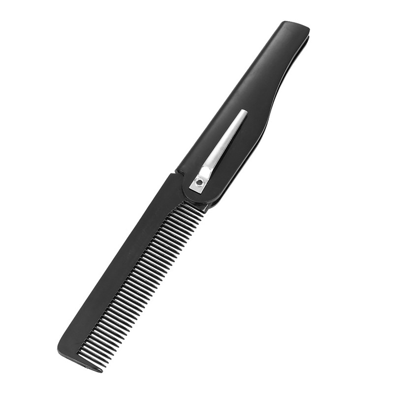 3 kom. Muški češljevi za kosu, metalni džepni četka za brkove, prijenosna brada
