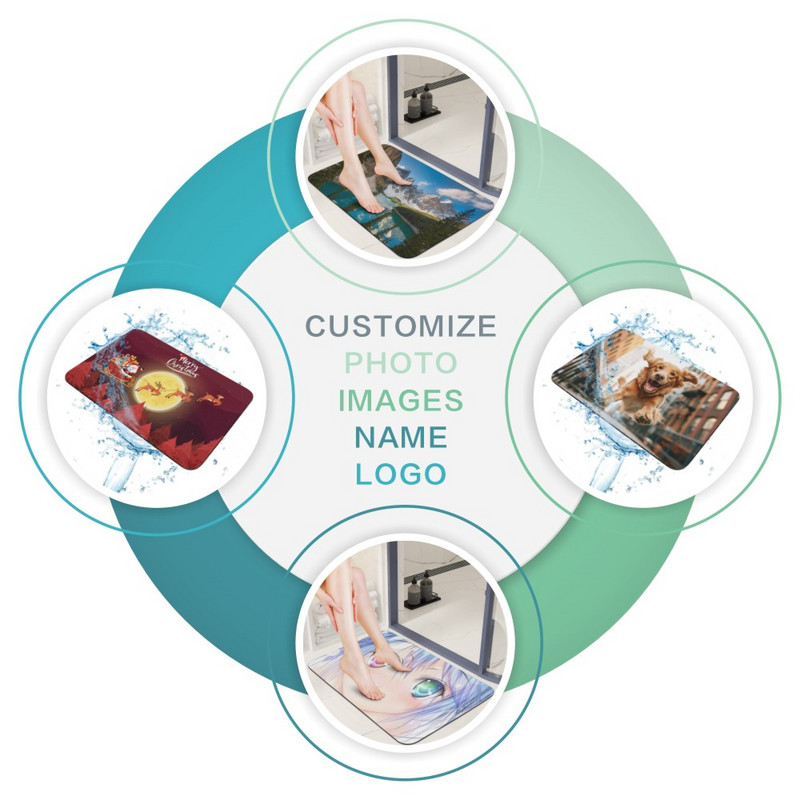 Itin sugeriantis vonios dušo kilimėlis vonios kambariui pritaikytas neslystantis įėjimo kilimėlis grindų tualeto kilimėliai minkšti purvo kilimėliai