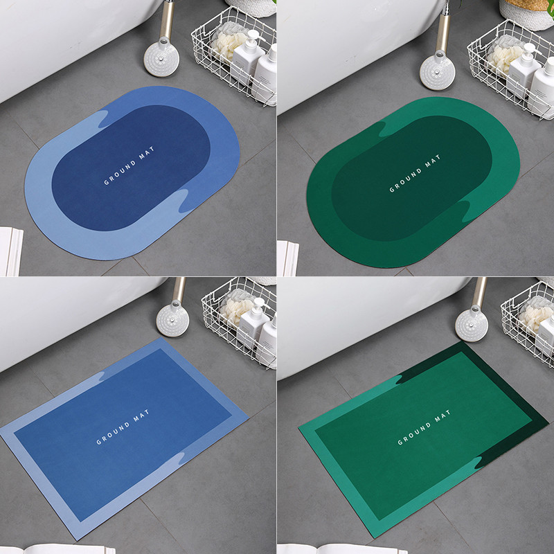 Dušš Libisemisvastane Vannimatt Imav vaip Vannituba Lihtne Põrandavaip Köök Sissepääs Pehme vanni külg Vanni uksematt Kodukaunistus