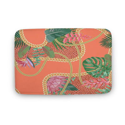 Vandenį sugeriantis vonios kilimėlis Pritaikytas koralų vilnos svetainės grindų kilimėlis Virtuvės kilimas Neslystantis vonios kilimėlis