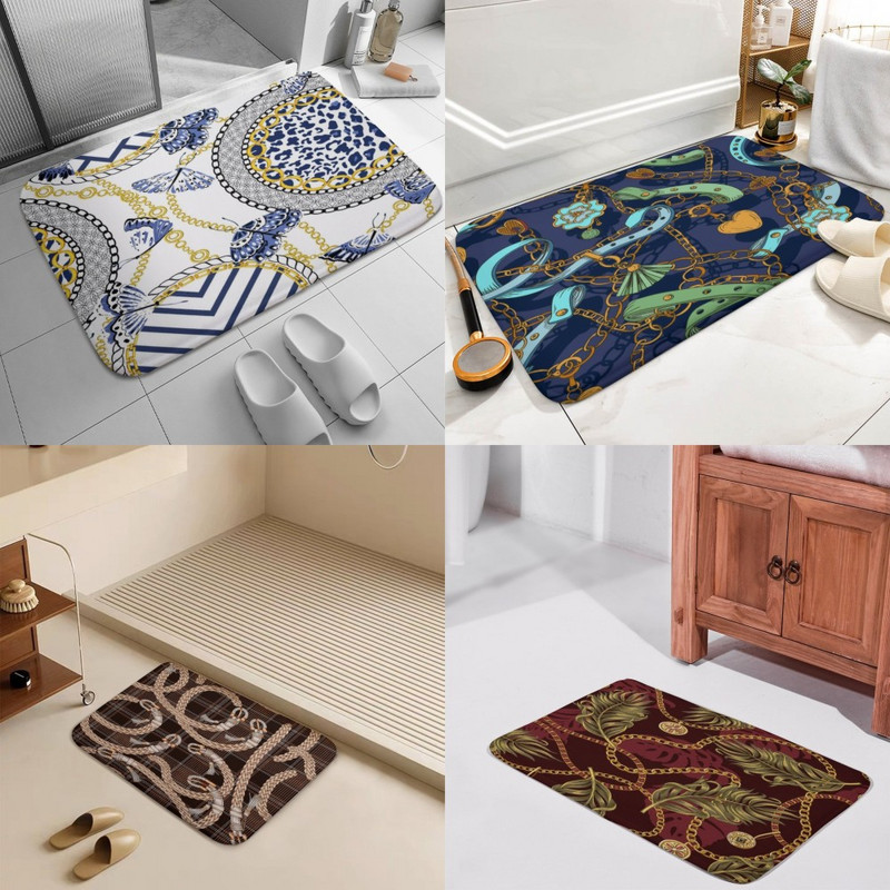 Vandenį sugeriantis vonios kilimėlis Pritaikytas koralų vilnos svetainės grindų kilimėlis Virtuvės kilimas Neslystantis vonios kilimėlis