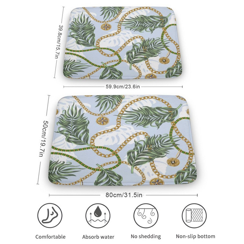 Vandenį sugeriantis vonios kilimėlis Pritaikytas koralų vilnos svetainės grindų kilimėlis Virtuvės kilimas Neslystantis vonios kilimėlis