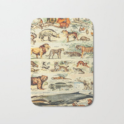 Köögis vaipkatte matid elutuppa Tervitusmatt Loom Armas Kass Uksematid Köögimatt Vannitoa libisemisvastane vaip uksevaip