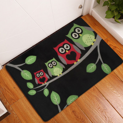 1tk 40*60cm armsad kassloomad mustriga libisemisvastase seemisnahast vaiba uksematt uksematt väliköök elutoa põrandamatt vaip