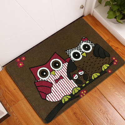 1tk 40*60cm armsad kassloomad mustriga libisemisvastase seemisnahast vaiba uksematt uksematt väliköök elutoa põrandamatt vaip