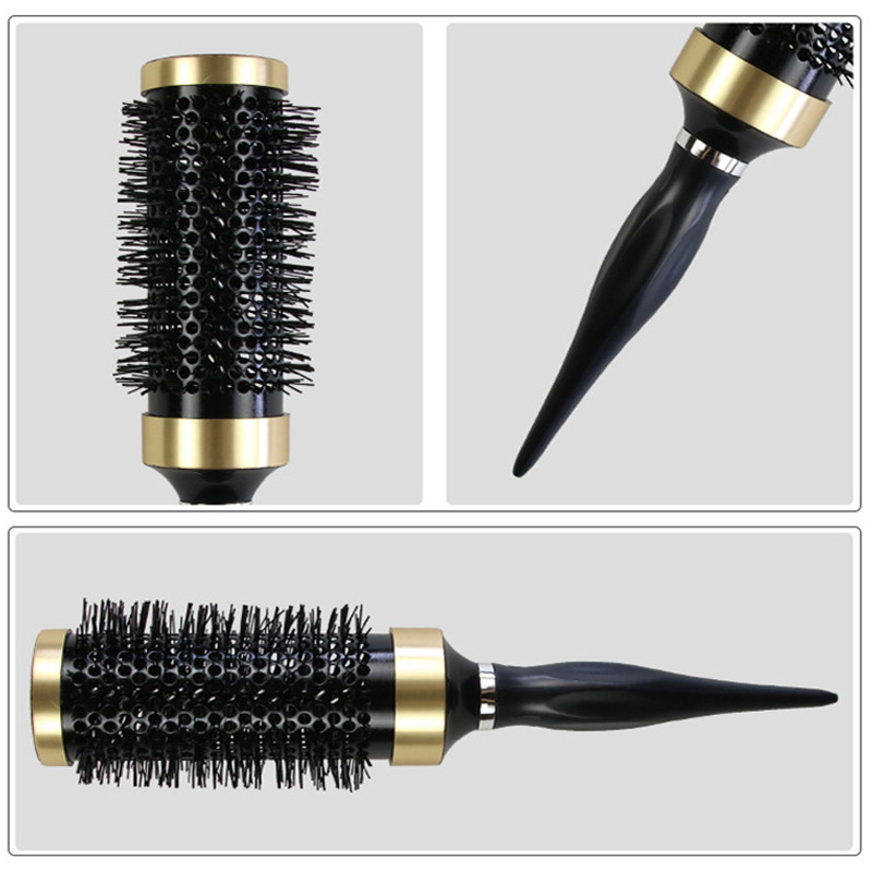 8 suuruses lokkis ümmargune rull juuksehari lokkis juuste kamm Nano juuksehari rull kamm juuksehari juuksuri kujundamine positsioneerimiskamm