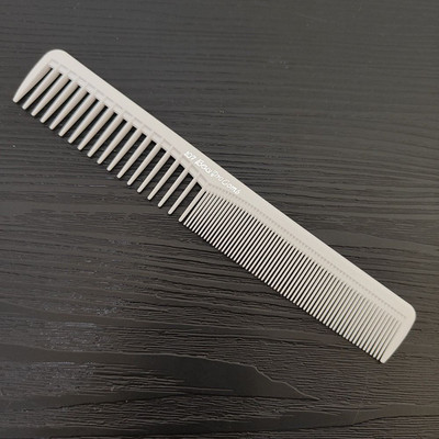 Plastikust Pro juuksurikammid Libisemisvastased Antistaatilised Sirged juukseharjad Valged Vastupidav juukselõikuskamm Juuksur