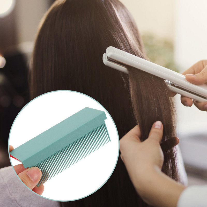 Električni udlaga Češalj za ravnanje Nastavci za zamjenu kose Alat za ravnanje Četka za vruće