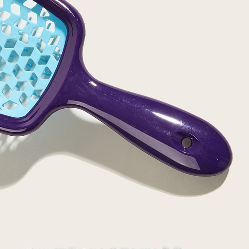 Naised õõnestustega juuksehari Laiad hambad Peanaha Massaaž Kammid Stiilitööriist Salongi Varustus Juuksuri Õhkpadi juuksehari