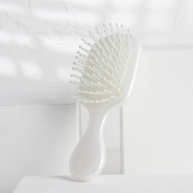 1 tk peanaha massaaži õhupadjaga juuksekamm lastele mini kaasaskantav antistaatiline sile juuksehari Candy Color kaasaskantav juuksehoolduskamm