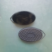 Piling tuš masaža strugač kupaonica neklizajuća prostirka za kupanje četka za masažu leđa silikon za pranje stopala alat za čišćenje tijela kupanje