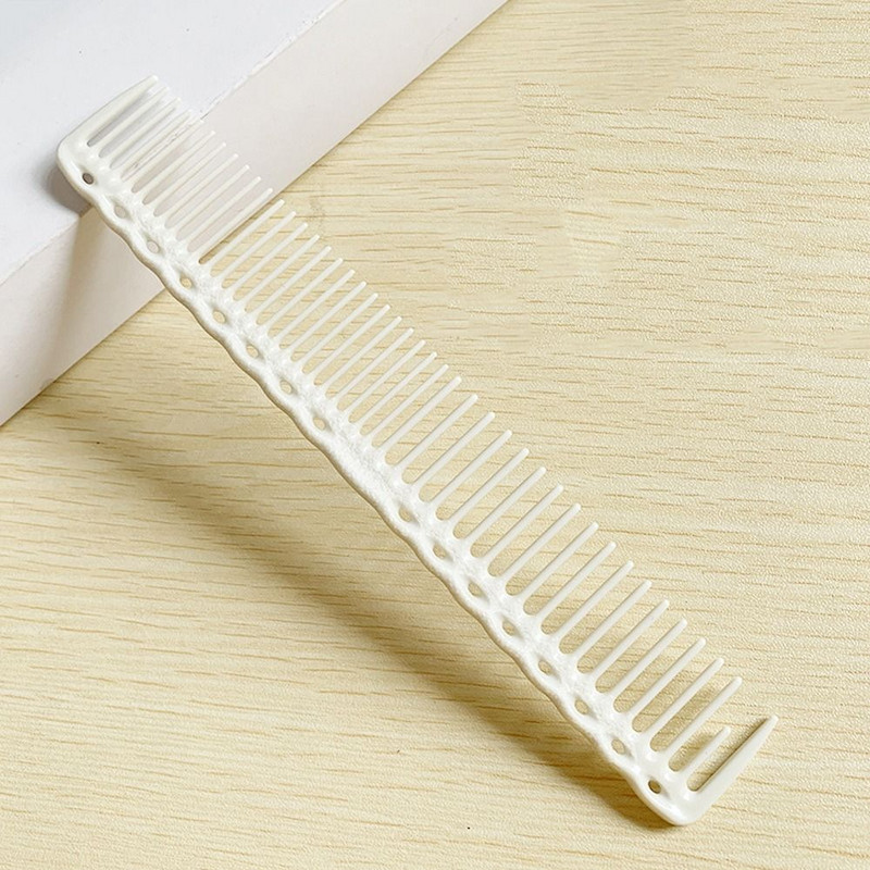 Professionaalne juuksuri kamm laia hambaga antistaatiline salongi tasapinnaline juukselõikamiskamm juuksehari