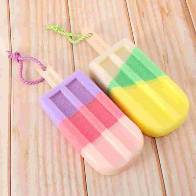 Vonios kempinės šepetėlis: 3 vnt dušo kempinės maudymosi kamuoliukai, kūno šveitiklis, šveitiklis dušo pufas dušo šveitiklis rankų dirželio korpusui