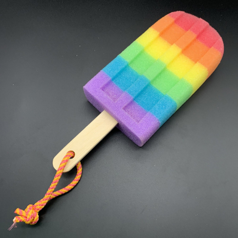 Vonios kempinės šepetėlis: 3 vnt dušo kempinės maudymosi kamuoliukai, kūno šveitiklis, šveitiklis dušo pufas dušo šveitiklis rankų dirželio korpusui