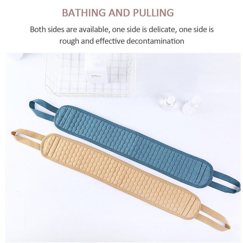 Naujas natūralus minkštas šveičiamasis lufas nugaros dirželis lufas vonios rankšluostis dušo masažas SPA šveitiklis kempinė Kūno odos sveikatos valymas