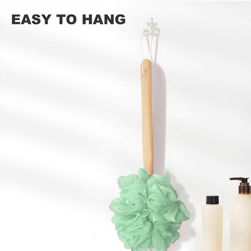 Kupatilo za starije osobe Tuš Lufa Viseći mrežasti dodaci Duga ručka Piling za leđa za odrasle Meko čišćenje Dom Četka za tijelo Piling