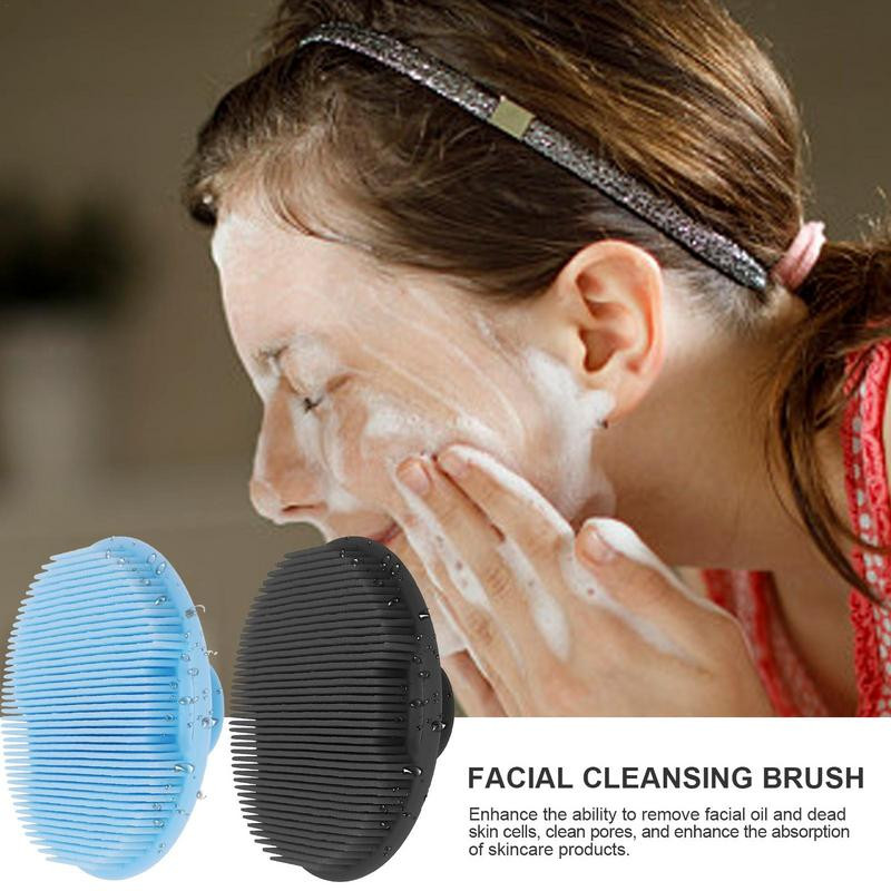 Odos veido šveitiklis veido šveitimo šepetėlis Blackhead Pore Pad veido valymo šepetėlis, skirtas lauko vonios kambariui kelionėms namo namų ūkiui