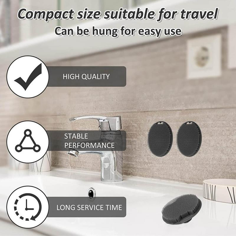 Odos veido šveitiklis veido šveitimo šepetėlis Blackhead Pore Pad veido valymo šepetėlis, skirtas lauko vonios kambariui kelionėms namo namų ūkiui