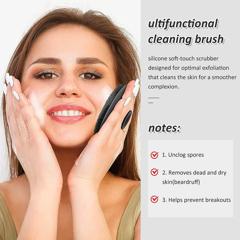 Odos veido šveitiklis veido šveitimo šepetėlis Blackhead Pore Pad veido valymo šepetėlis, skirtas lauko vonios kambariui kelionėms namo namų ūkiui