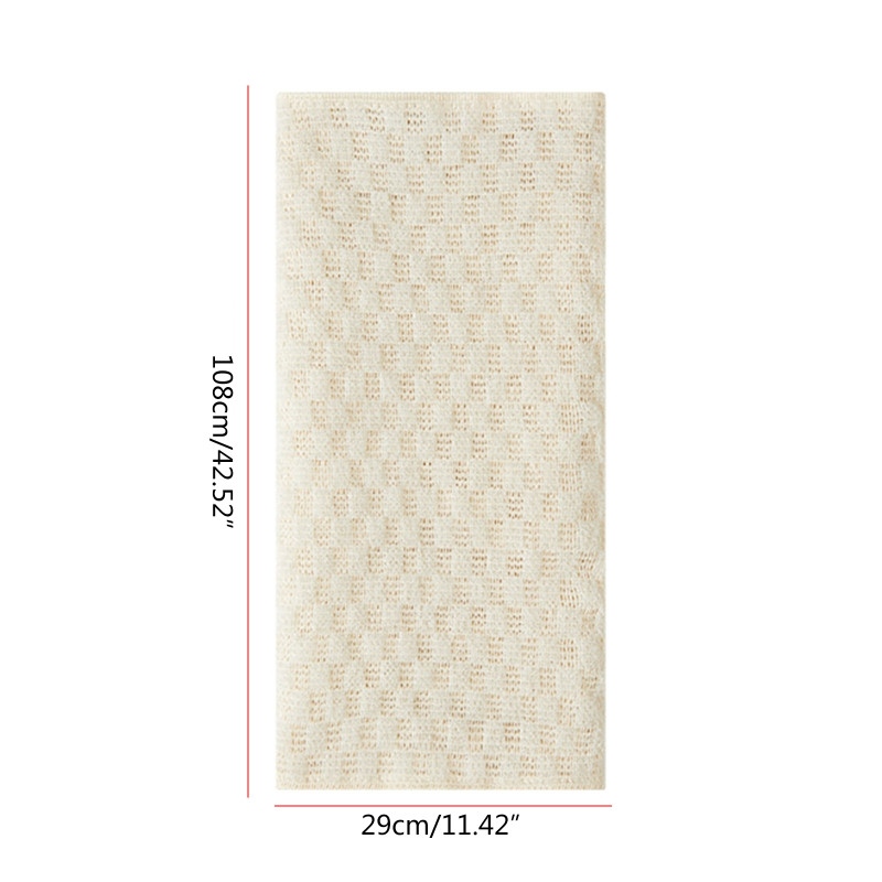 Prosop de spălat japoneză pentru frecare pentru baie, spate, perie de prosop din poliester