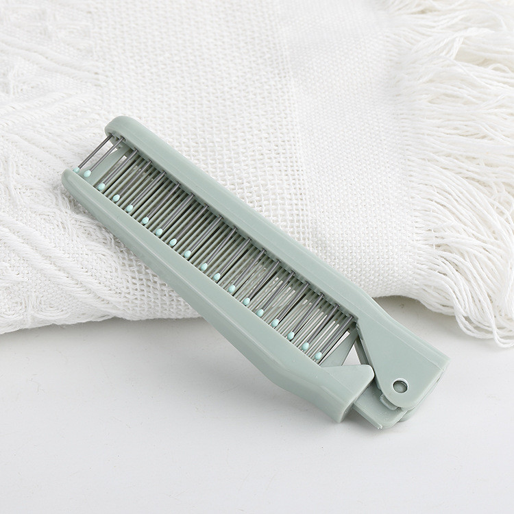 Φορητή χτένα μαλλιών ταξιδιού Βούρτσα μαλλιών που ξεμπερδεύει Πτυσσόμενες βούρτσες για μασάζ Αντιστατικές χτένες μαλλιών Εργαλεία styling μαλλιών