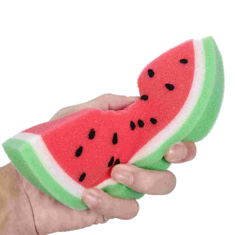 4 vnt Vaisių vonios kempinė vaikiški šepečiai Šveitimo formos vaikiški valymo šveitikliai