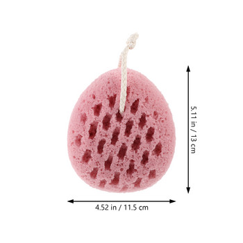 Αναλώσιμα μπάνιου Σφουγγάρια σώματος Scrubber ντους Εύκαμπτο γυναικείο Απολεπιστικό απολέπισης λουλουδιών