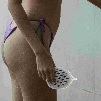 Αναλώσιμα μπάνιου Σφουγγάρια σώματος Scrubber ντους Εύκαμπτο γυναικείο Απολεπιστικό απολέπισης λουλουδιών